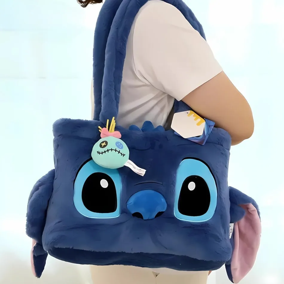 Outlet La compagnie de la peluche Peluche Stitch tête douce univers Disney câlin enfant