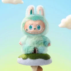 Sale La compagnie de la peluche Peluche style Labubu porte-clef coloré