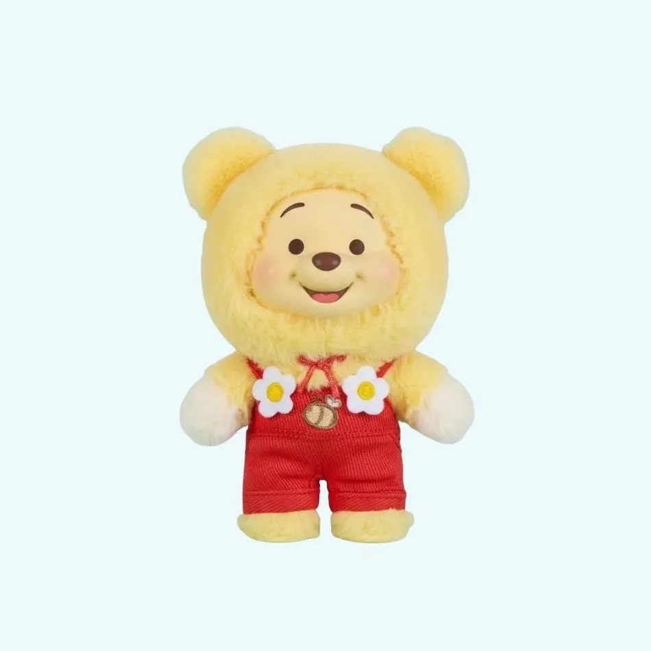 Hot La compagnie de la peluche Peluche style Labubu Winnie ourson velours doux câlin