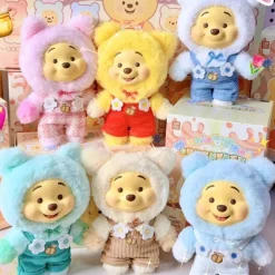 Hot La compagnie de la peluche Peluche style Labubu Winnie ourson velours doux câlin