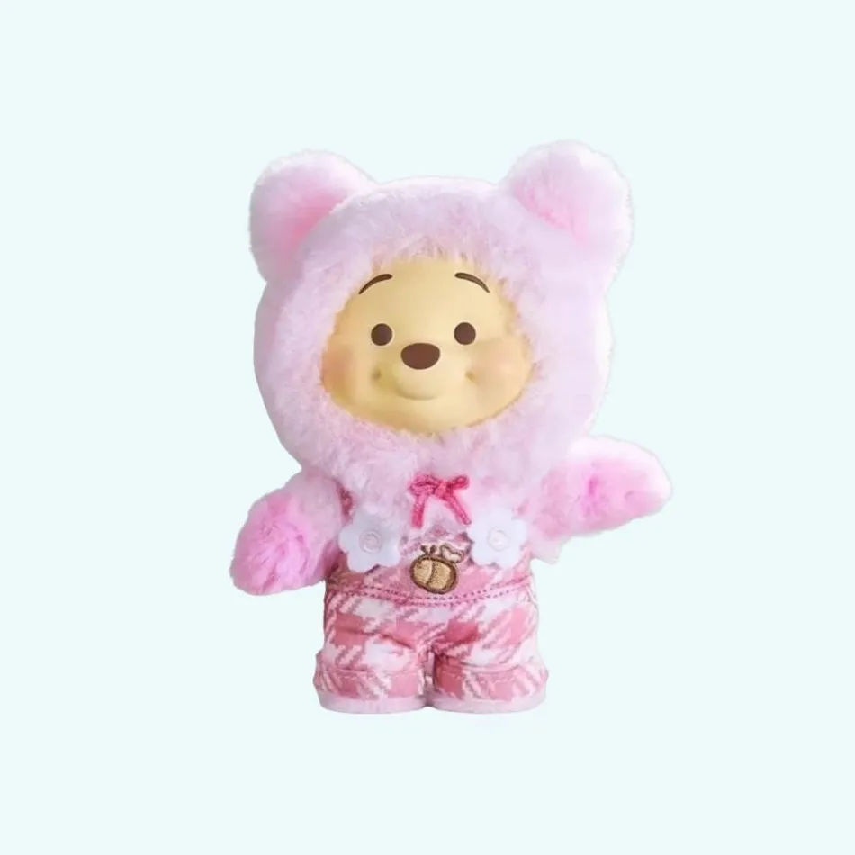 Hot La compagnie de la peluche Peluche style Labubu Winnie ourson velours doux câlin