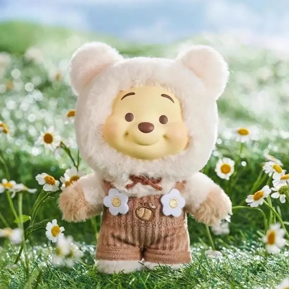 Hot La compagnie de la peluche Peluche style Labubu Winnie ourson velours doux câlin