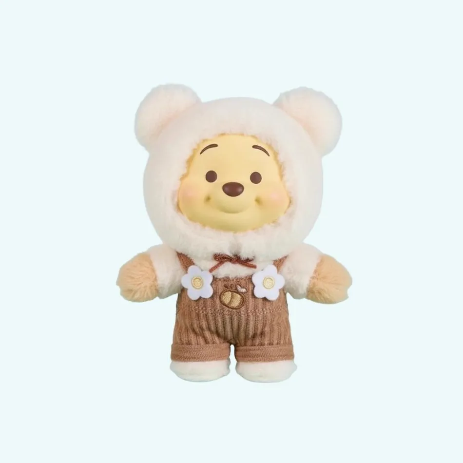 Hot La compagnie de la peluche Peluche style Labubu Winnie ourson velours doux câlin