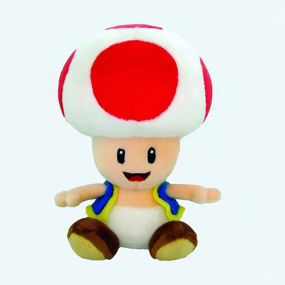 Hot La compagnie de la peluche Peluche Super Mario Toad compagnon doux enfant jeu