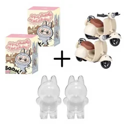 New La compagnie de la peluche Peluche type Labubu debout boîte mystère