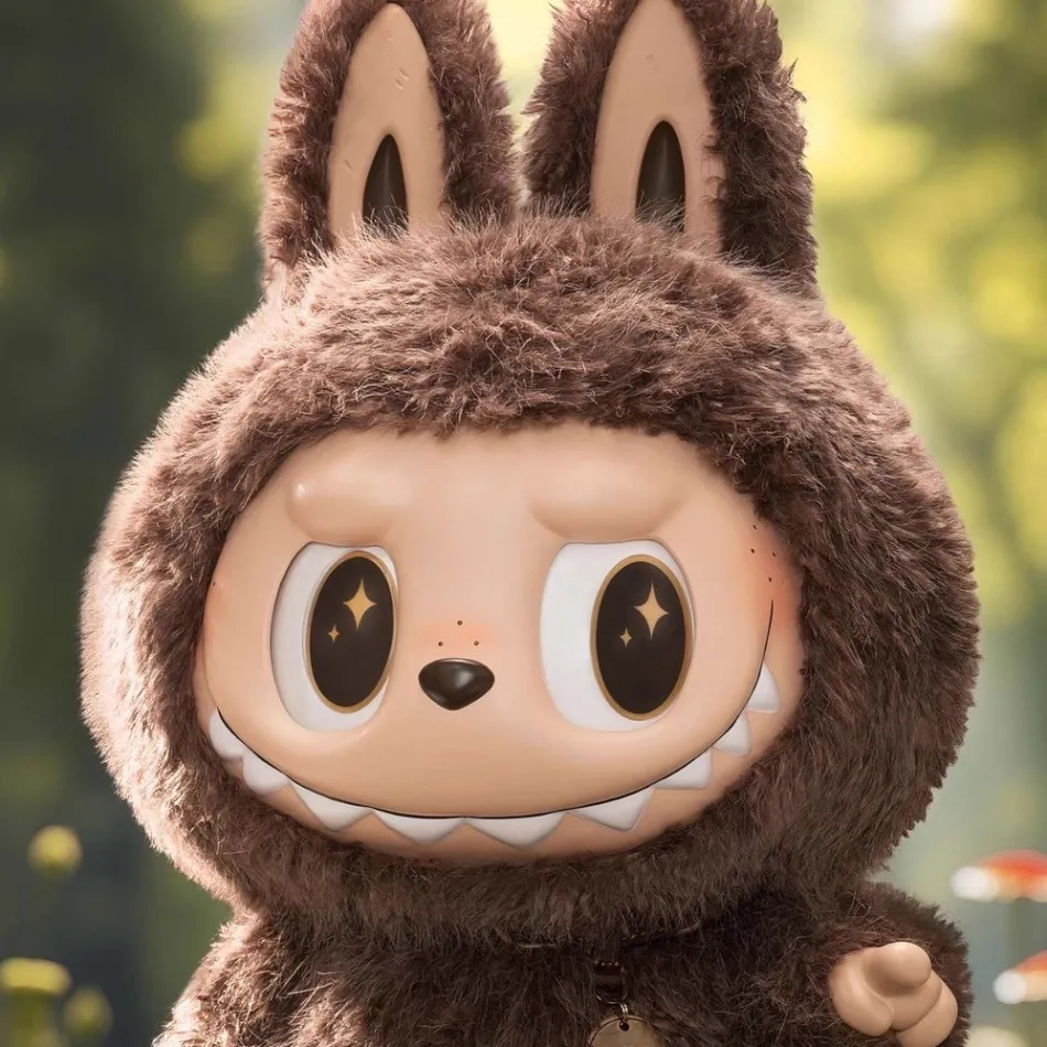 New La compagnie de la peluche Peluche type Labubu debout boîte mystère