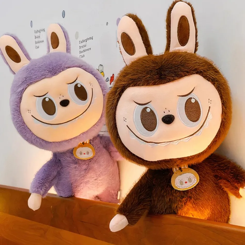 New La compagnie de la peluche Peluche type Labubu géante