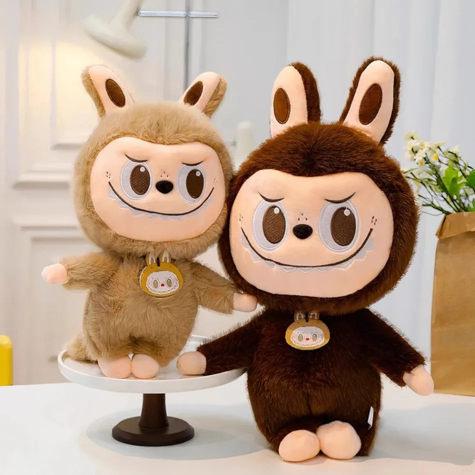 New La compagnie de la peluche Peluche type Labubu géante