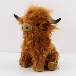 Online La compagnie de la peluche Peluche vache des montagnes