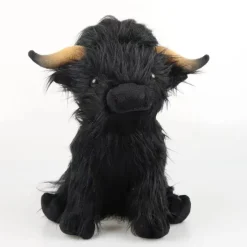 Online La compagnie de la peluche Peluche vache des montagnes