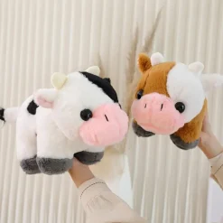 Outlet La compagnie de la peluche Peluche vache petite et mignonne