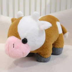 Outlet La compagnie de la peluche Peluche vache petite et mignonne