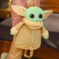 Discount La compagnie de la peluche Peluche Yoda sac à dos doux vert enfant Star Wars