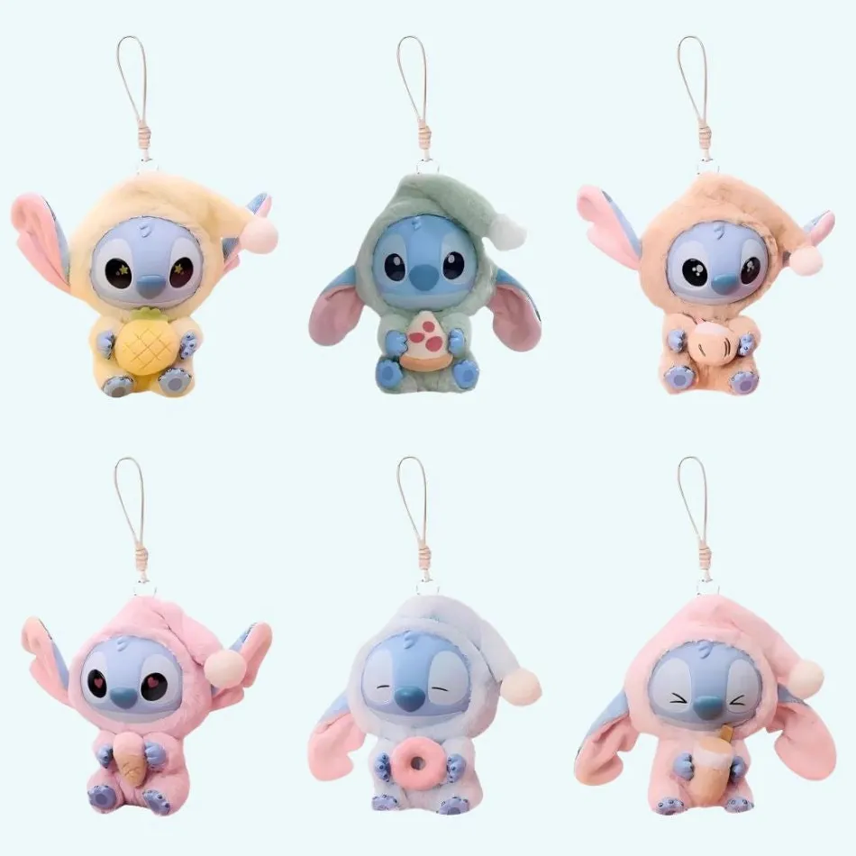 Outlet La compagnie de la peluche Peluches style Labubu Stitch en tenue