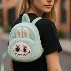 Online La compagnie de la peluche Sac à dos en peluche style Labubu