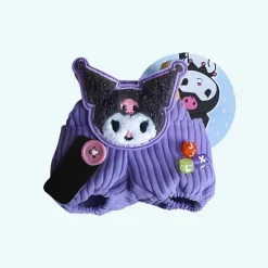 New La compagnie de la peluche Salopette kawaii peluche type Labubu mignonne