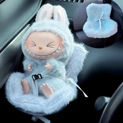 Sale La compagnie de la peluche Siège auto harnais peluche style Labubu