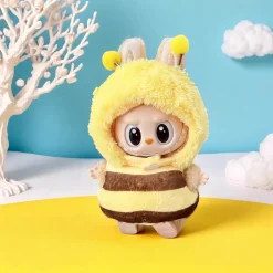 La compagnie de la peluche Tenue pour peluche Labubu coloré et mignonne